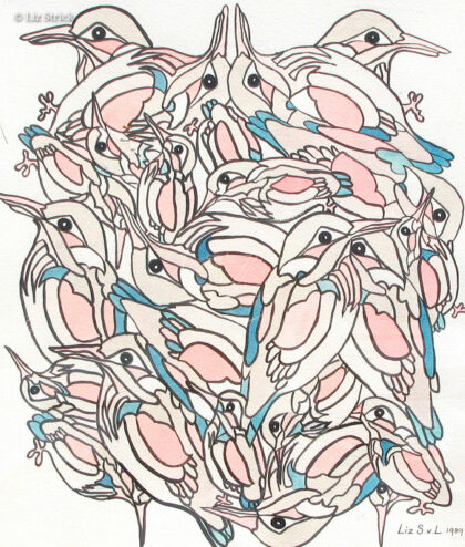 Birds with Escher in mind 1